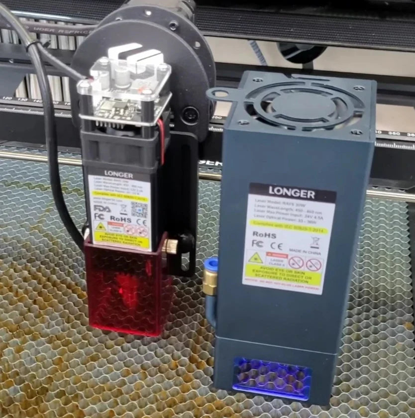 LONGER How To:Install the latest 30W Laser Module for Longer Ray5