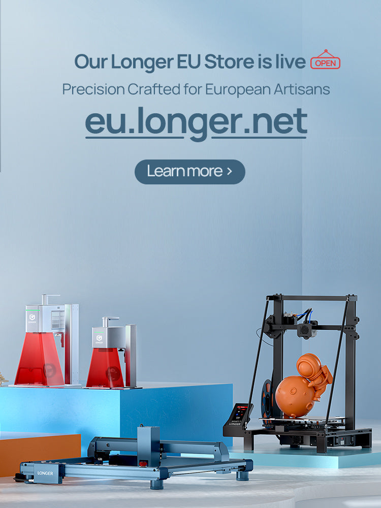 LONGER, Amazon US’s #1 Laser Engraving Brand, Officially Launches Europe Website