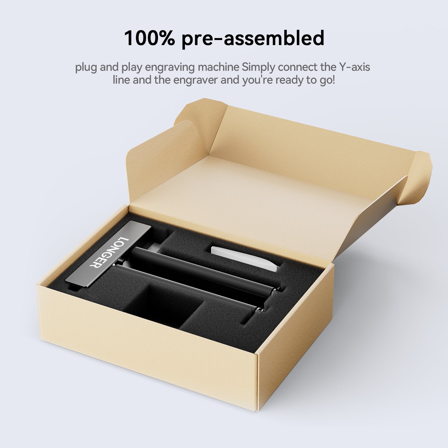 Rodillo giratorio láser