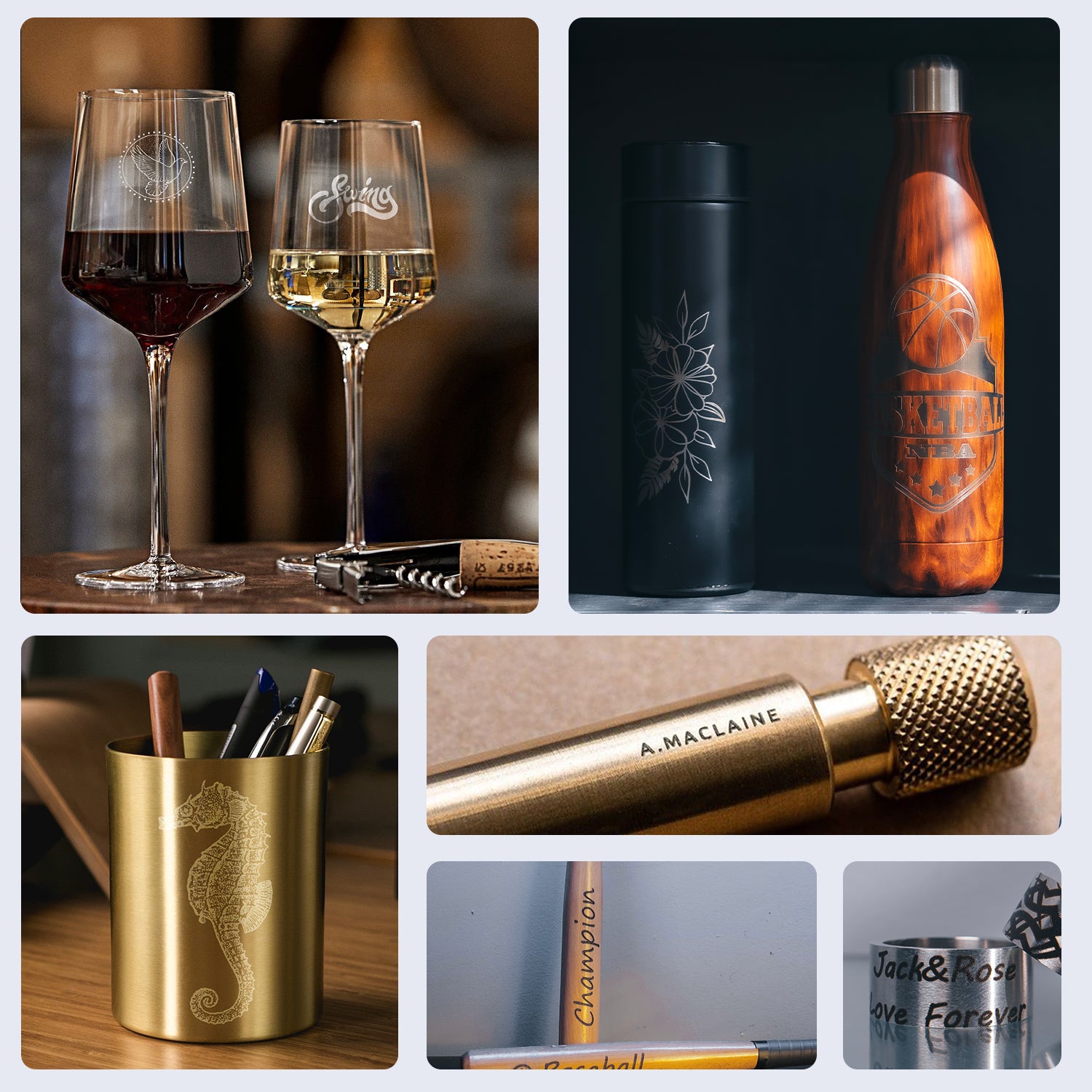 Rodillo giratorio láser