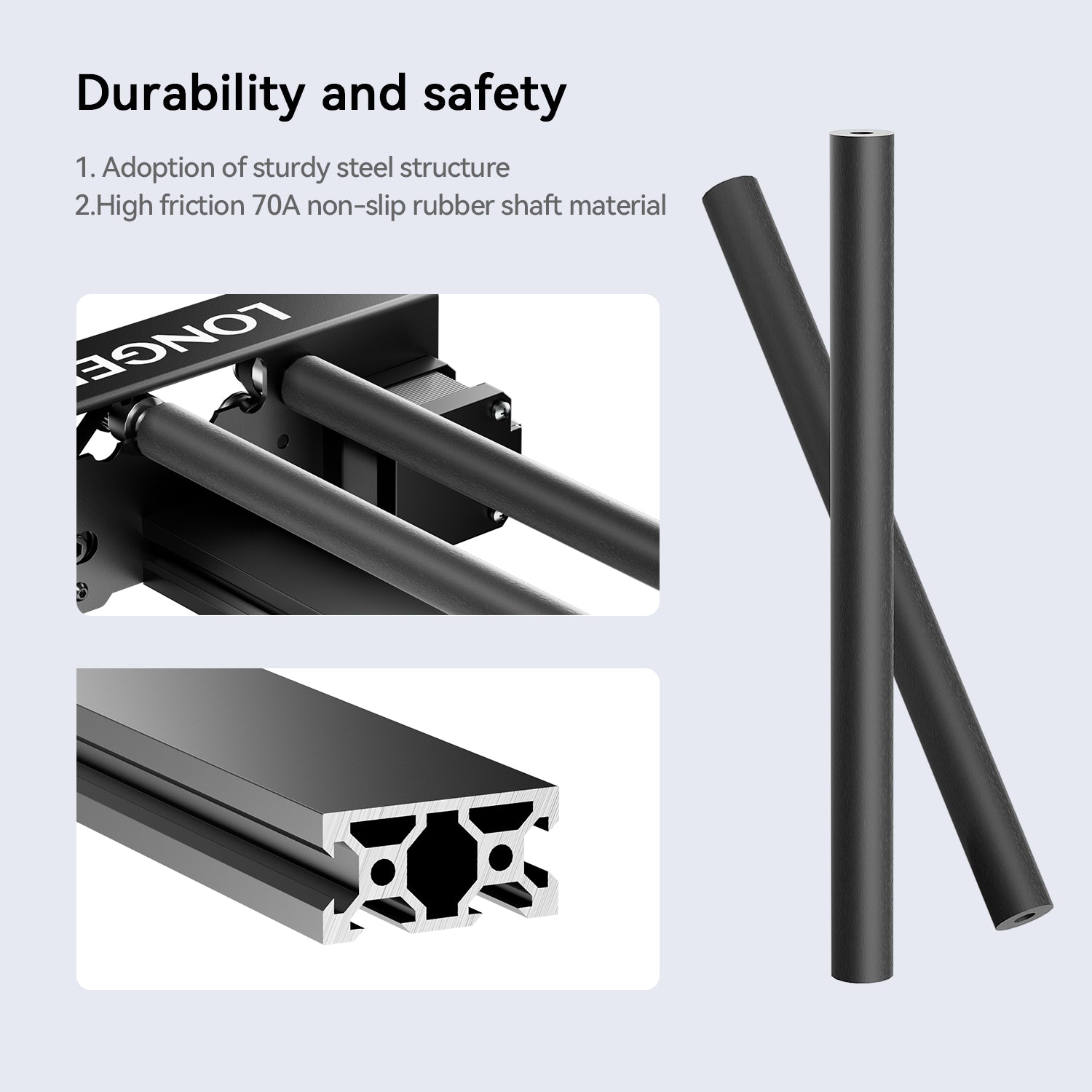 Rodillo giratorio láser