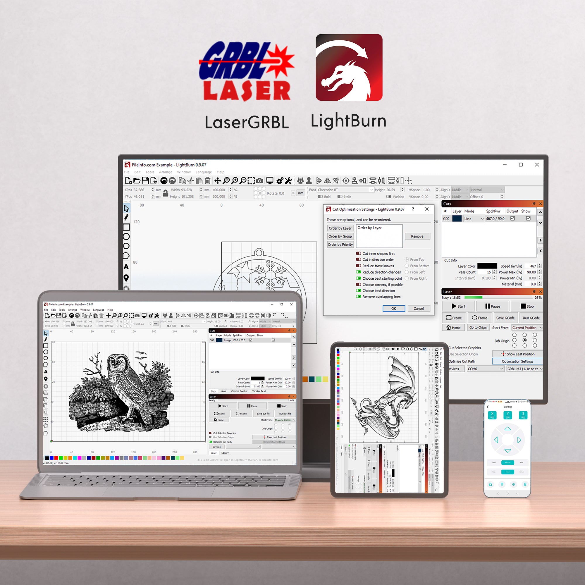 LONGER Creative Software: LaserBurn