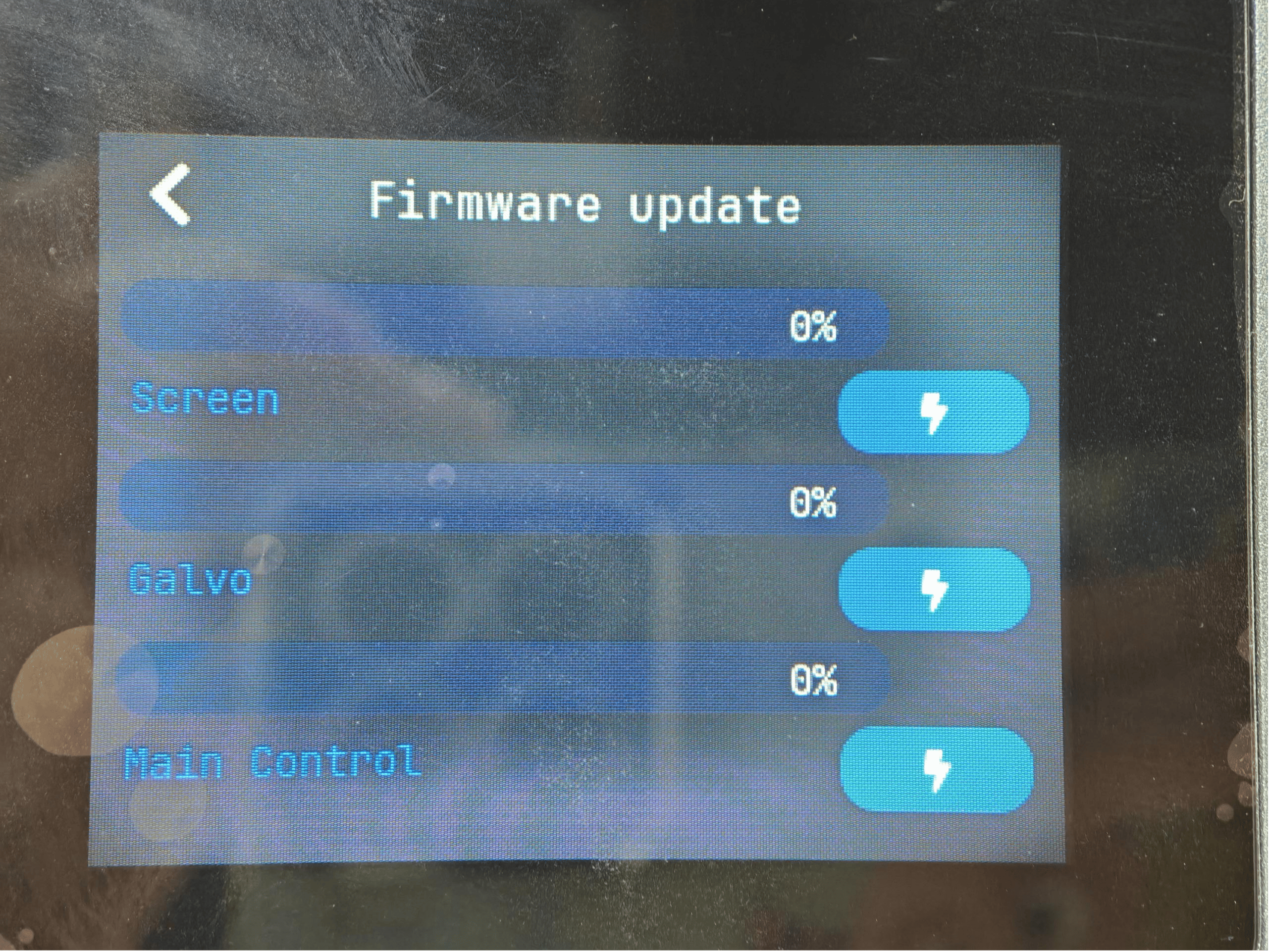 Choose the Component to Upgrade