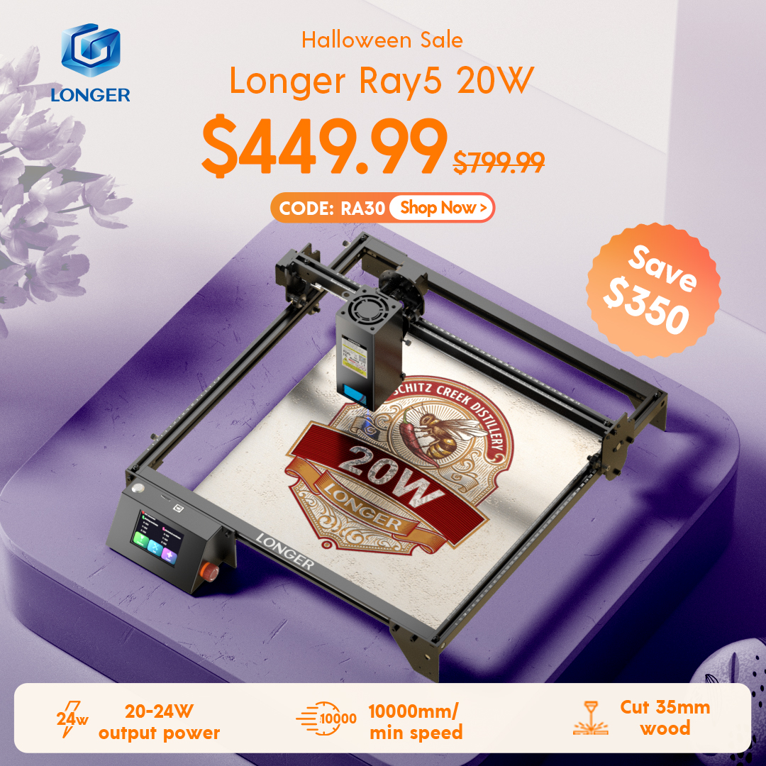 LONGER Research: Innovations in Ray5 20W Laser Engraving for Ceramic Art