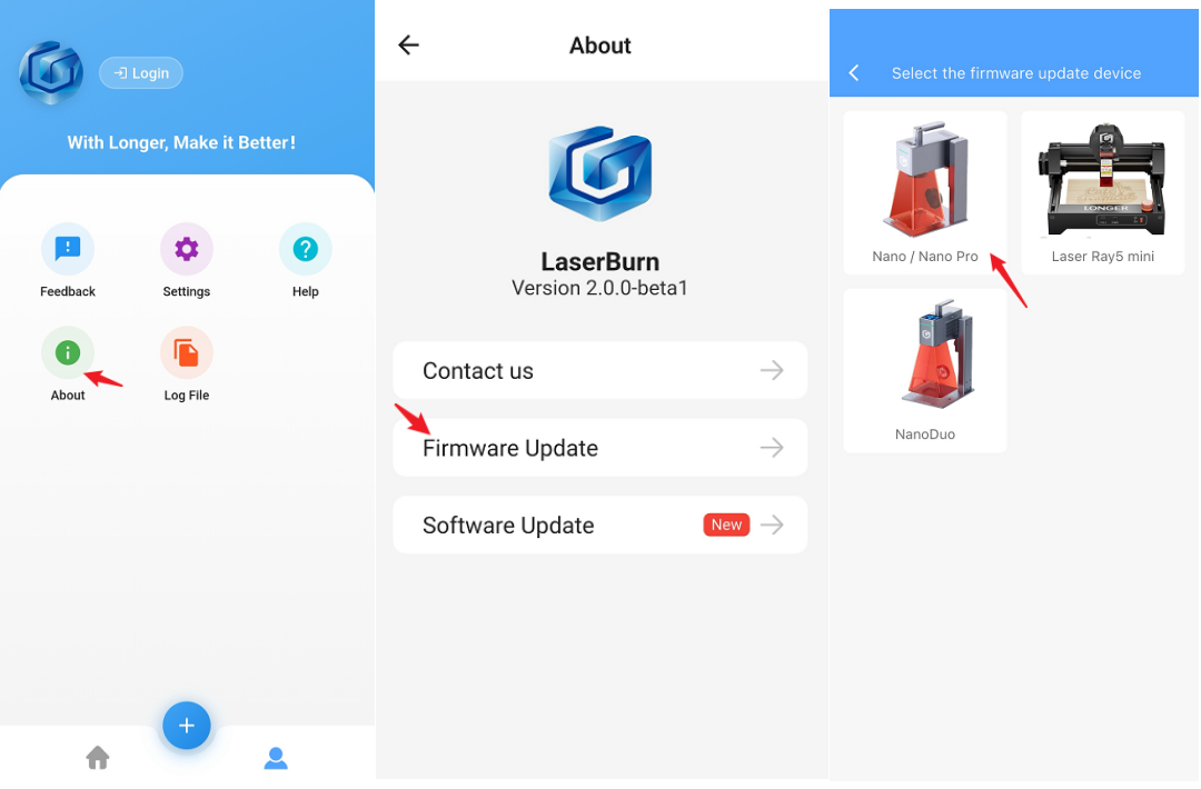 How to Update the Firmware on Nano Series