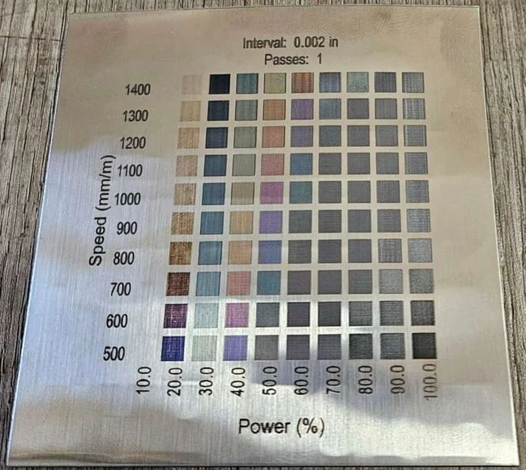 LONGER How To: Get Colored Shades Engravings with Longer Ray5 & B1
