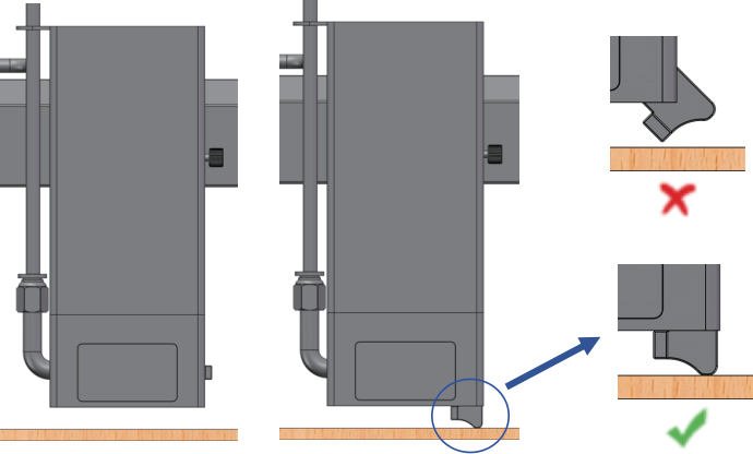 B1: Adjust laser focus