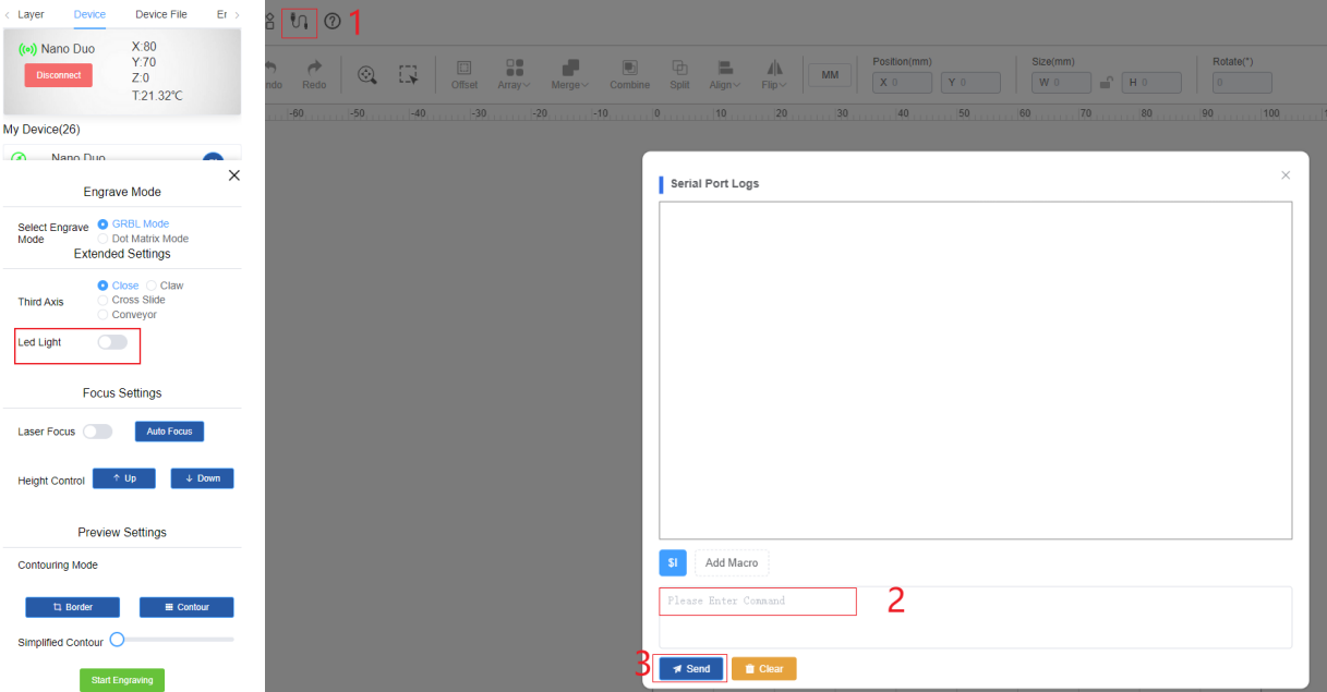 How to Control the LED Light on Nano Duo