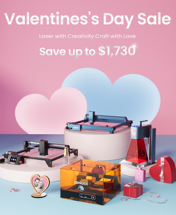 10 Valentine’s Day Laser Engraving Gift Ideas — Make Every Detail Shine with LONGER