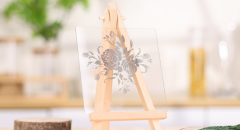 Custom engraved glass project created with Longer laser machines