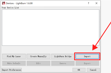 How to Connect the Machine to LightBurn via USB