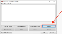 How to Connect the Machine to LightBurn via USB