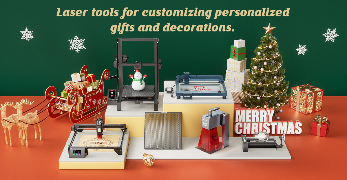 LONGER Christmas Super Sale: Save Up to $780 — How to Choose the Right Laser Engraver for You