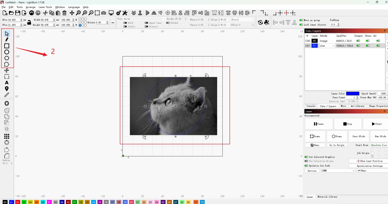 LONGER How To: Using the Mask Feature in LightBurn