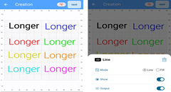 Longer Laserburn App – Multiple Work Layer