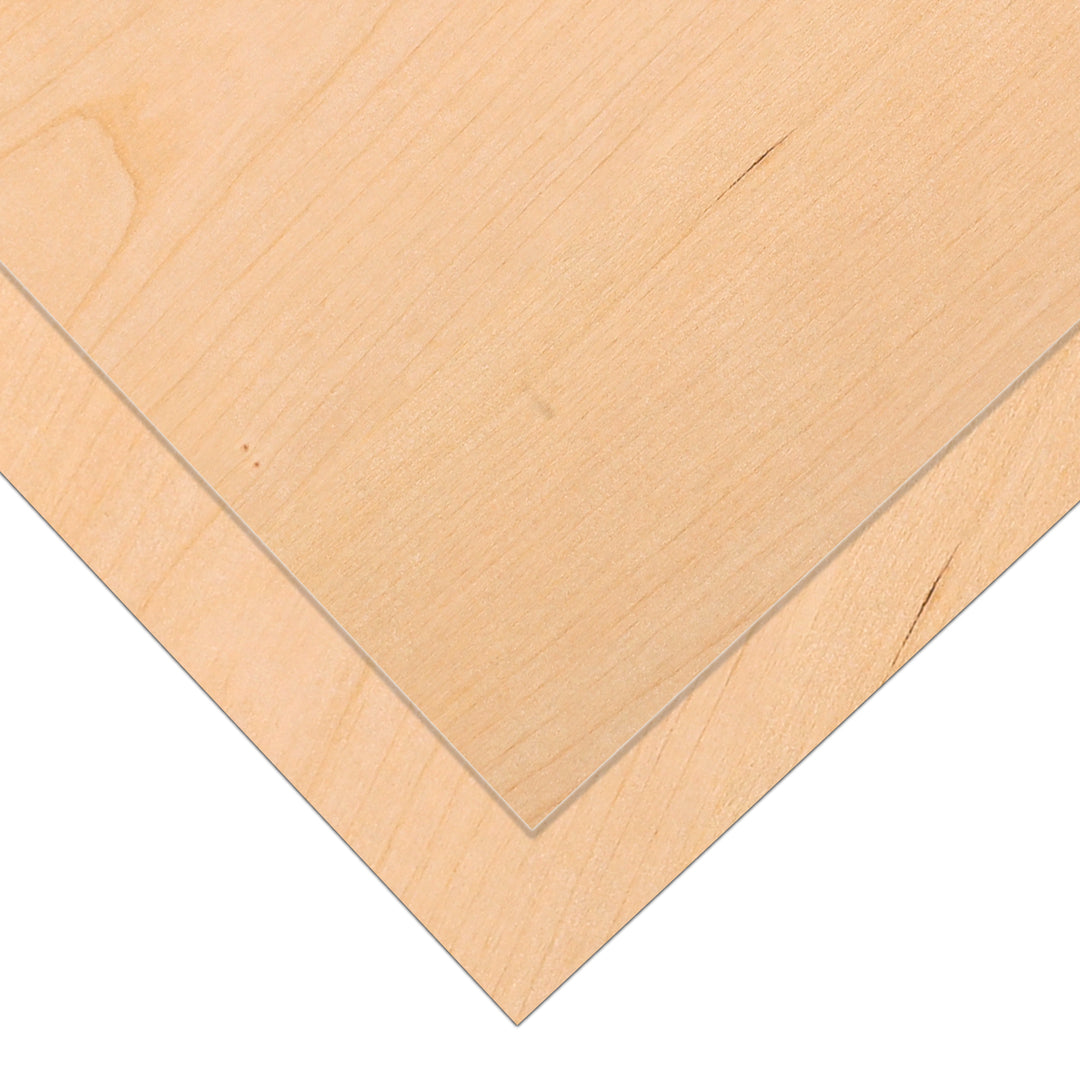 Längere, abwechslungsreiche Sperrholzplatten für Ihre Heimwerkerprojekte (11,8" x 11,8" x 0,118")