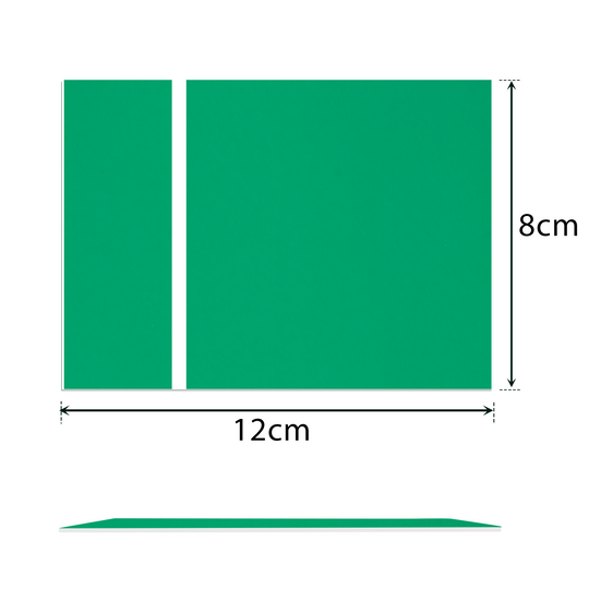 Längeres Gravur Doppel farbblatt für Innen schilder, Abzeichen.  (8 "x 12", 200*300mm, 4 Stück)