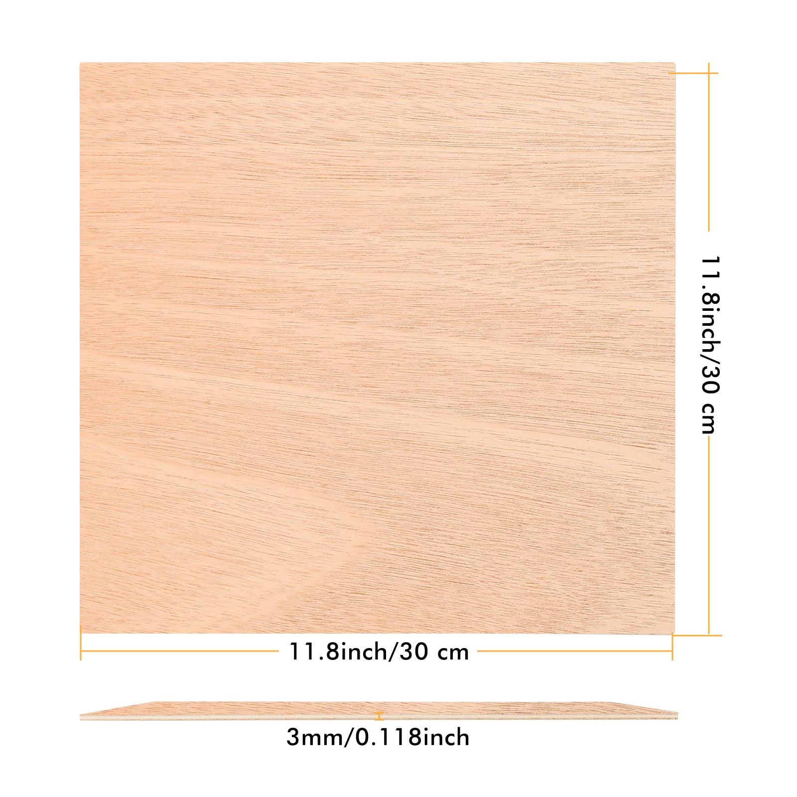 3mm Mahogany Plywood (4pcs)