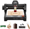 LONGER RAY5 Mini Laser Engraver, 12000mm/min High-Speed Cutter for Wood, Metal, Acrylic, Leather, DIY CNC, 140x130mm Engraving Area, WiFi, Emergency Stop Safety (2.5W)