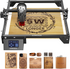 Longer Ray5 Laser Engraver, 5W Output Power, 0.08 * 0.08 mm High Precision Laser Engraver for Wood, Metal, Glass, Acrylic, Leather 15.7 "x15.7", Laser Engraving Machine for Wood/Glass/Acrylic