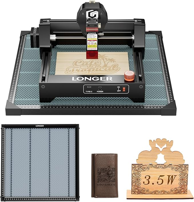 LONGER Ray5 mini 3.5W Laser Engraver with 15.7