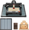LONGER Ray5 mini 3.5W Laser Engraver with 15.7"x15.7" Honeycomb Bed, 12000mm/min High-Speed Cutter for Wood, Metal, Acrylic, Leather, 130x140mm Engraving Area, WiFi, Emergency Stop Safety