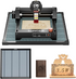 LONGER Ray5 mini 3.5W Laser Engraver with 15.7"x15.7" Honeycomb Bed, 12000mm/min High-Speed Cutter for Wood, Metal, Acrylic, Leather, 130x140mm Engraving Area, WiFi, Emergency Stop Safety