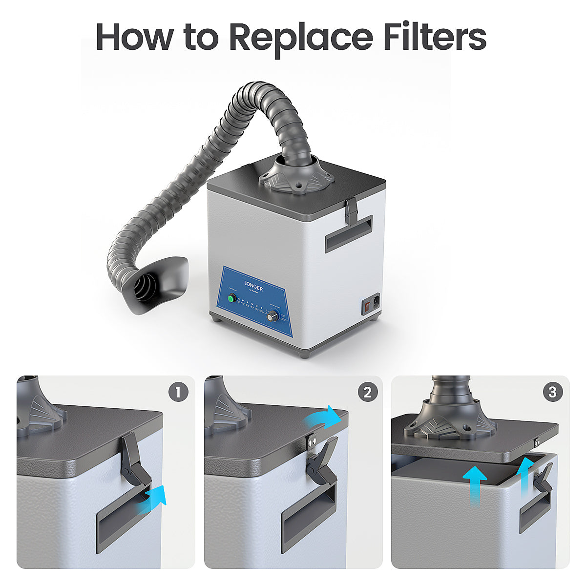 Smoke Purifier Filtration Replacement Kit