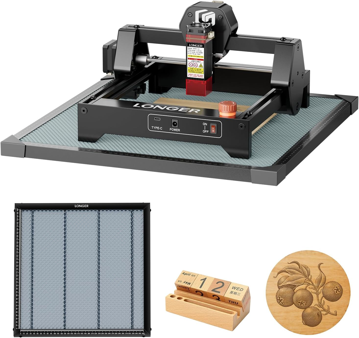 LONGER Ray5 mini 2.5W Laser Engraver with 15.7