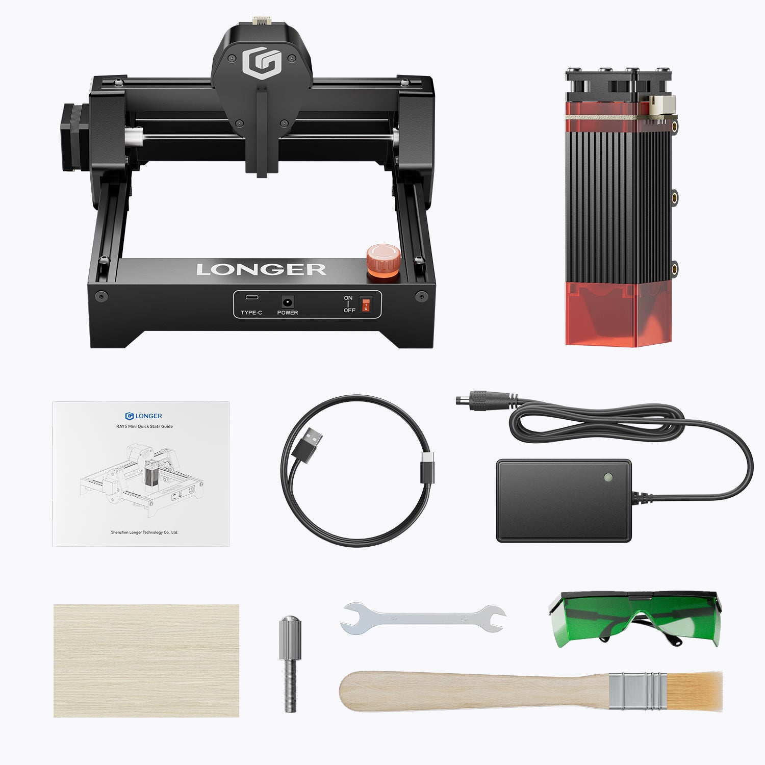 Longer RAY5 Mini Laser Engraver