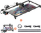Longer Ray5 20W Laser Engraver with Air Pump and Y-Axis Extension Kit, Expand Working Area to 33.46" x 15.75", 3.5” Color Touch Screen, App Offline Control, DIY Engraver Tool for Metal/Glass/Wood