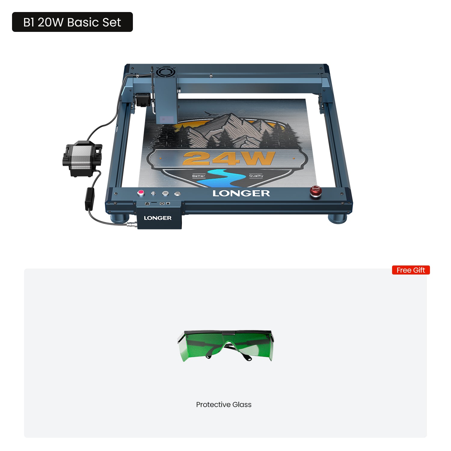 Longer B1 Laser Engraving Machine 20W/30W/40W