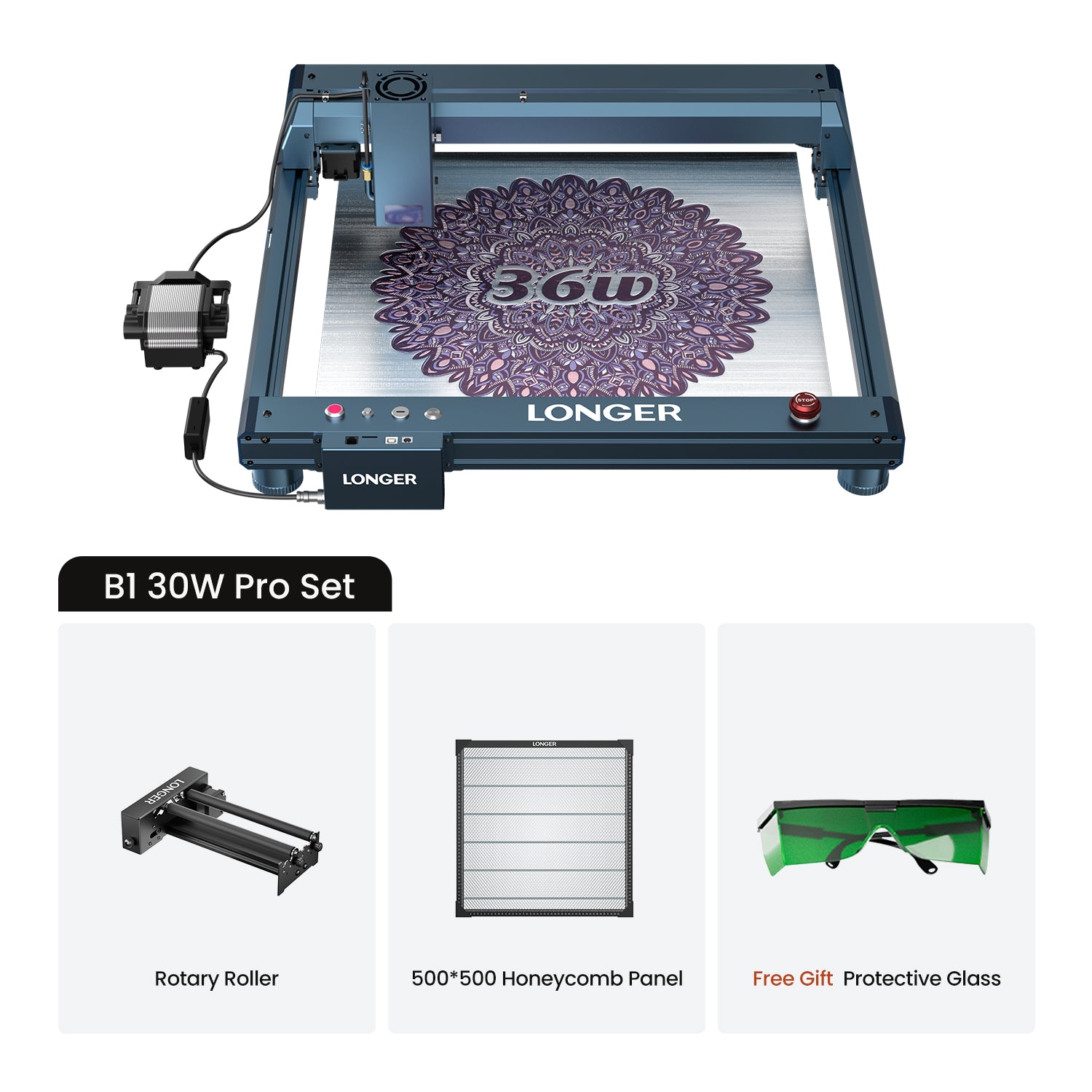 Longer B1 30W/40W Laser Engraving Machine