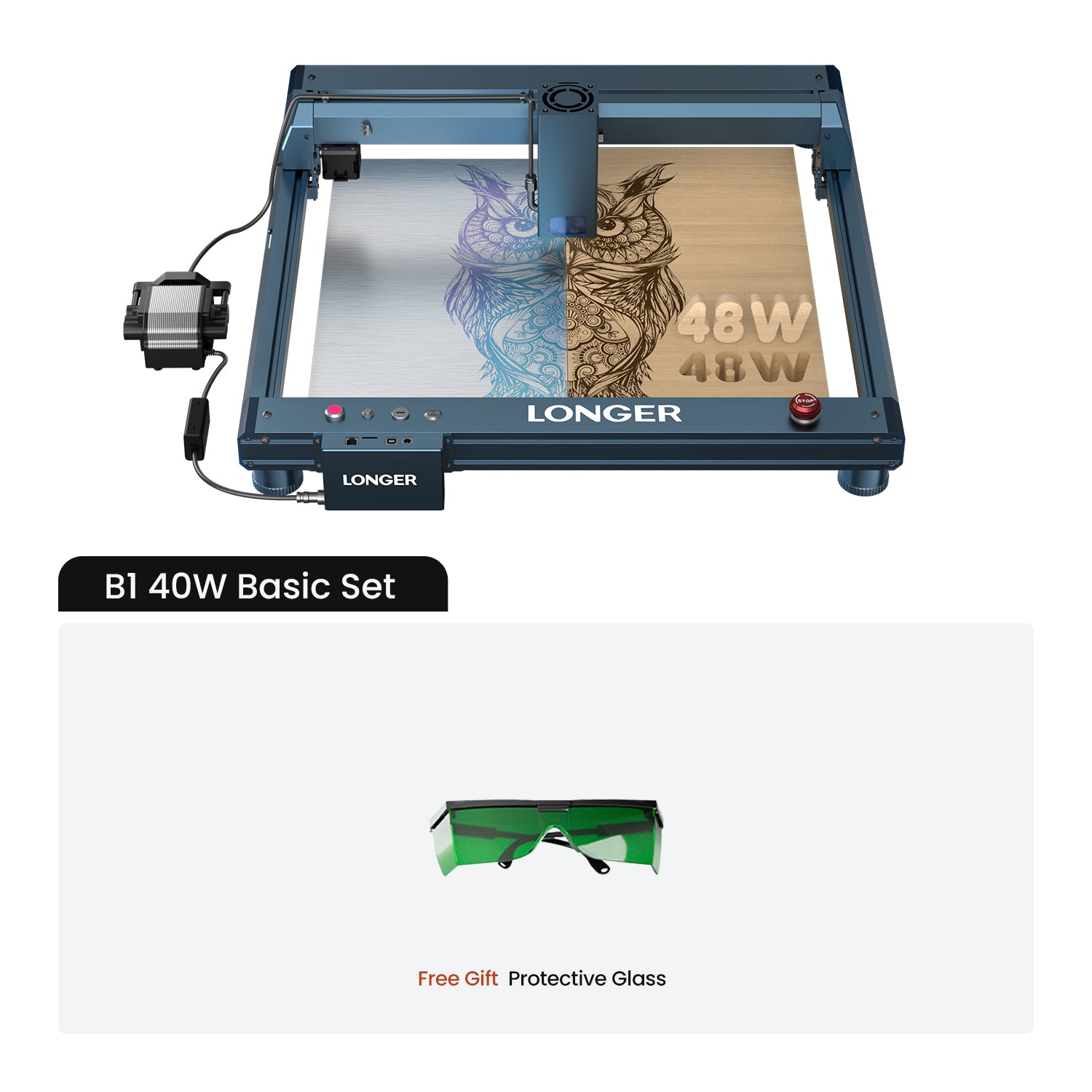 Longer B1 30W/40W Laser Engraving Machine