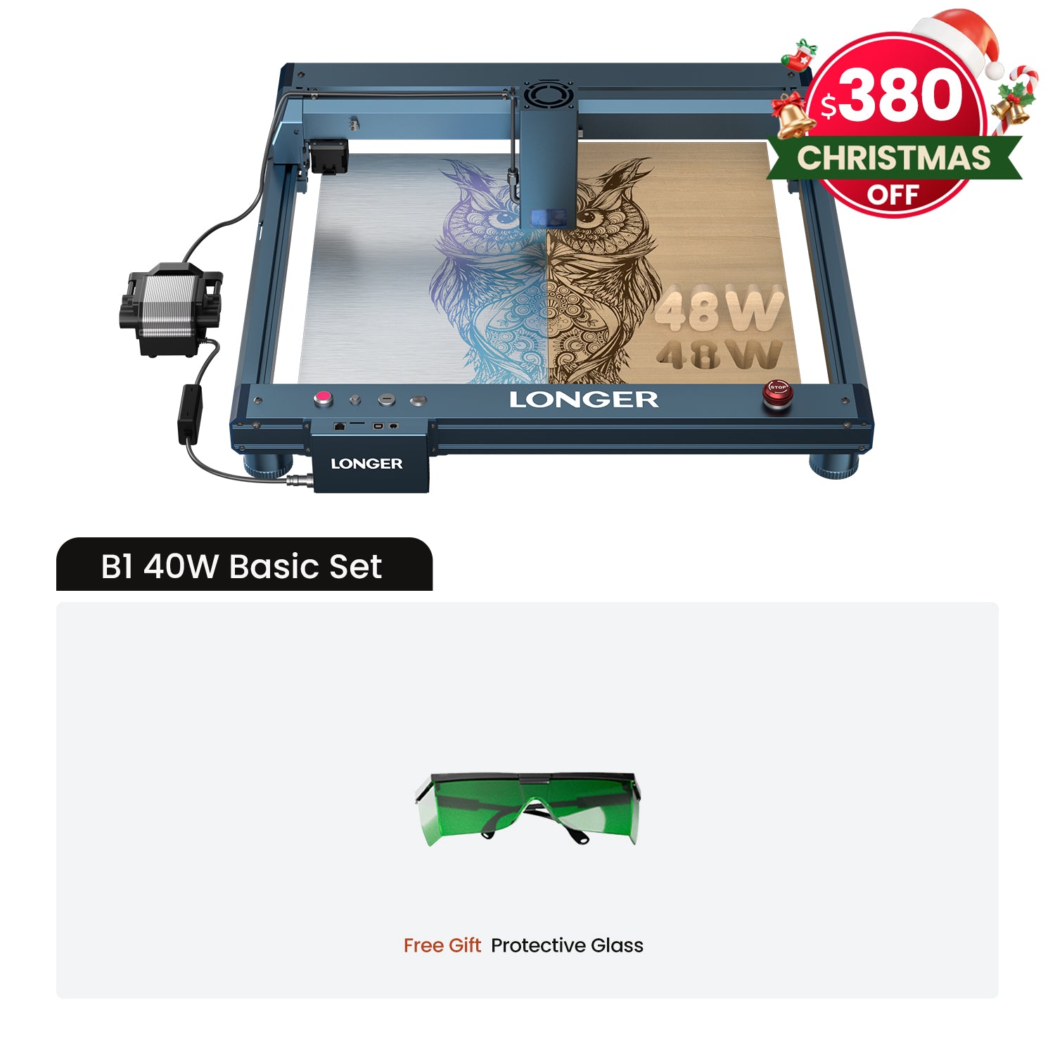 Longer B1 30W/40W Laser Engraving Machine