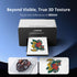 Longer ePrint Dual Printheads 3D-texture Personal UV Printer Deposit Reservation