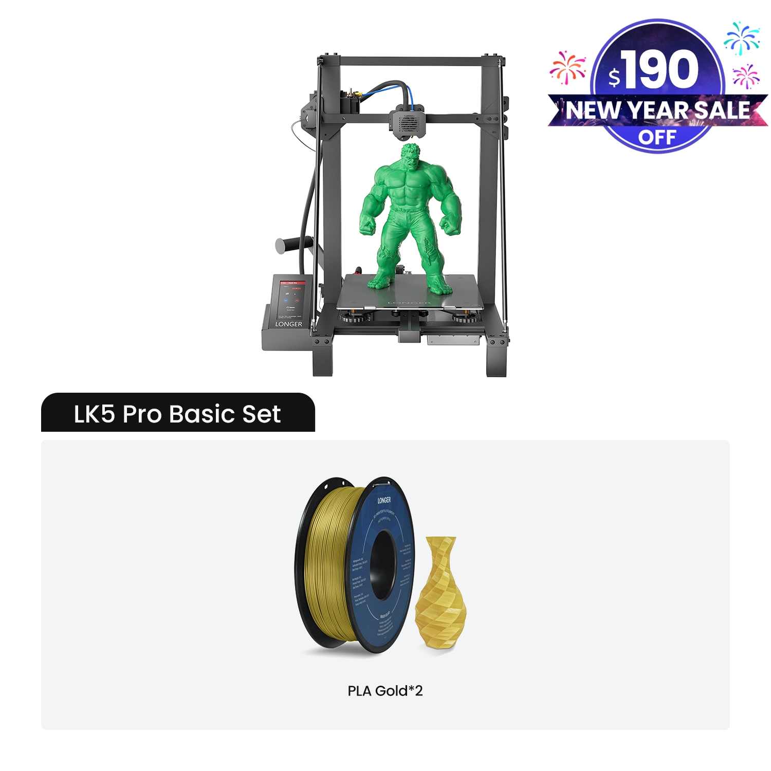 Longer LK5 PRO FDM 3D Printer