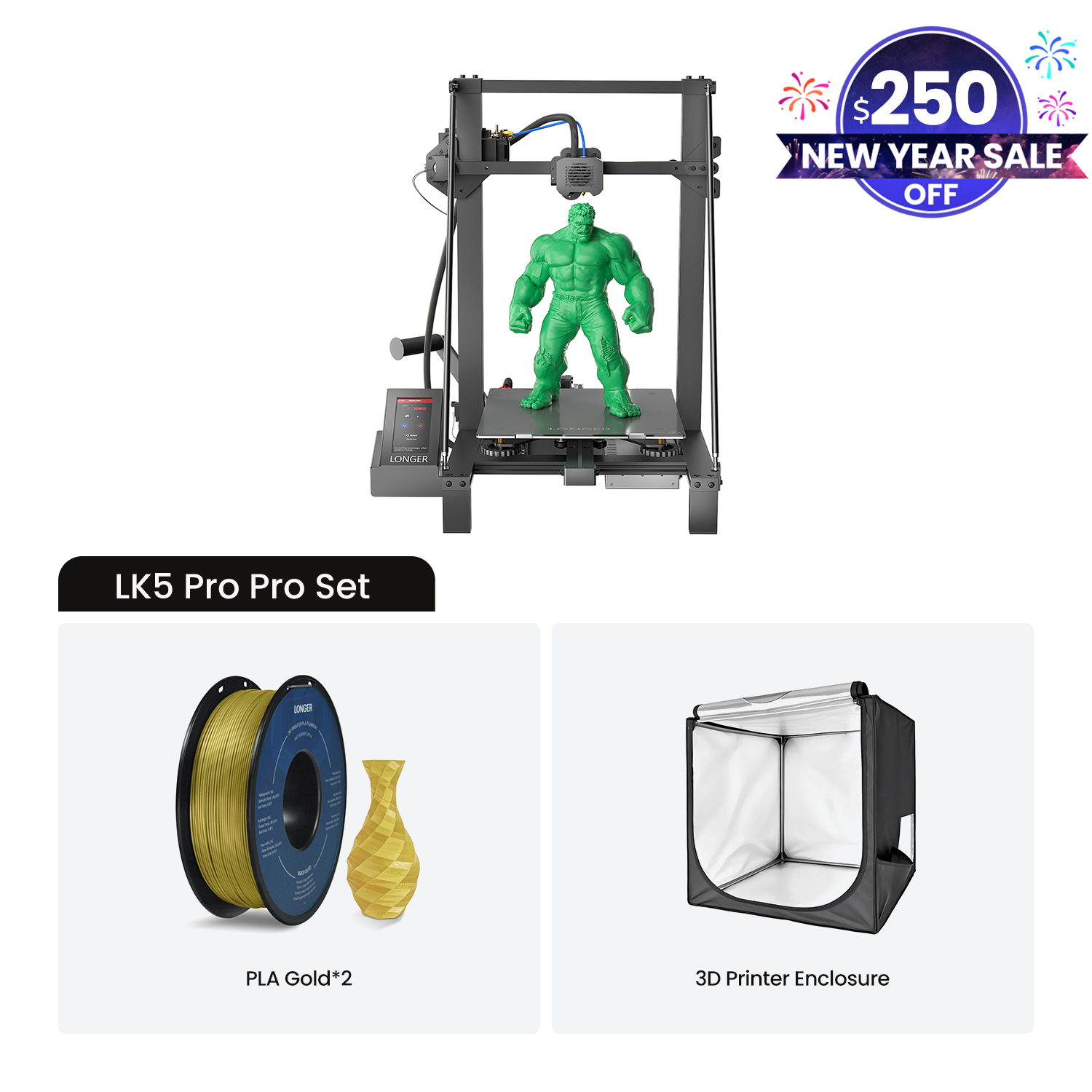 Longer LK5 PRO FDM 3D Printer