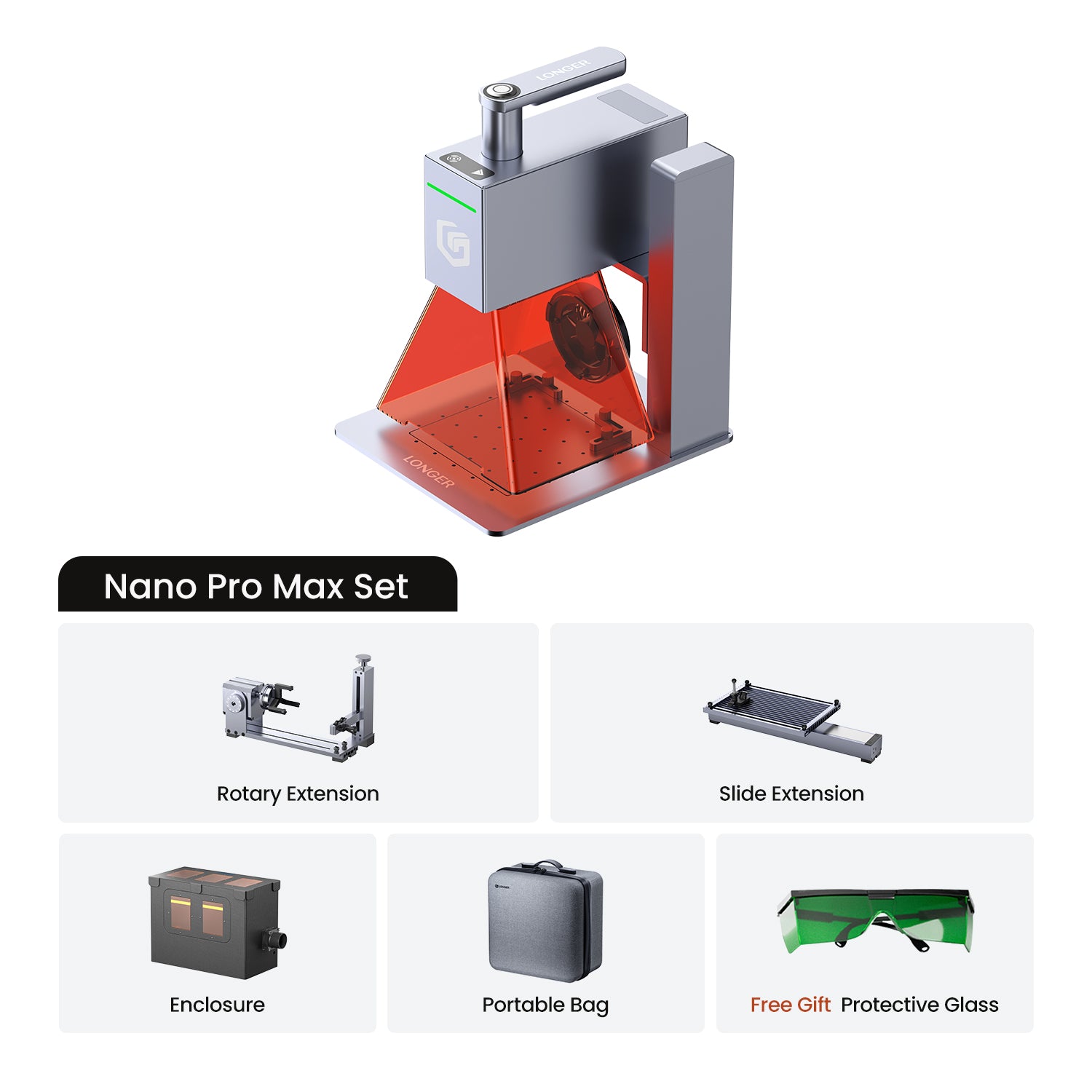 Longer Nano 6W Portable Laser Engraver