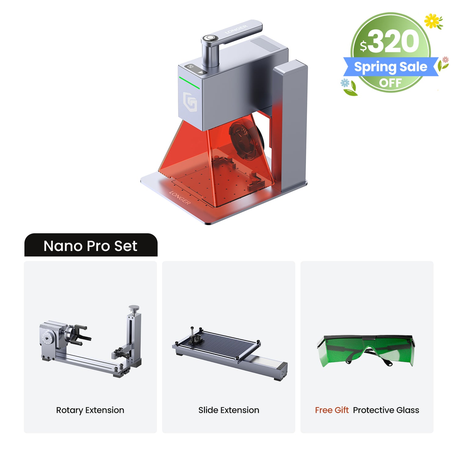 Longer Nano 6W Portable Laser Engraver