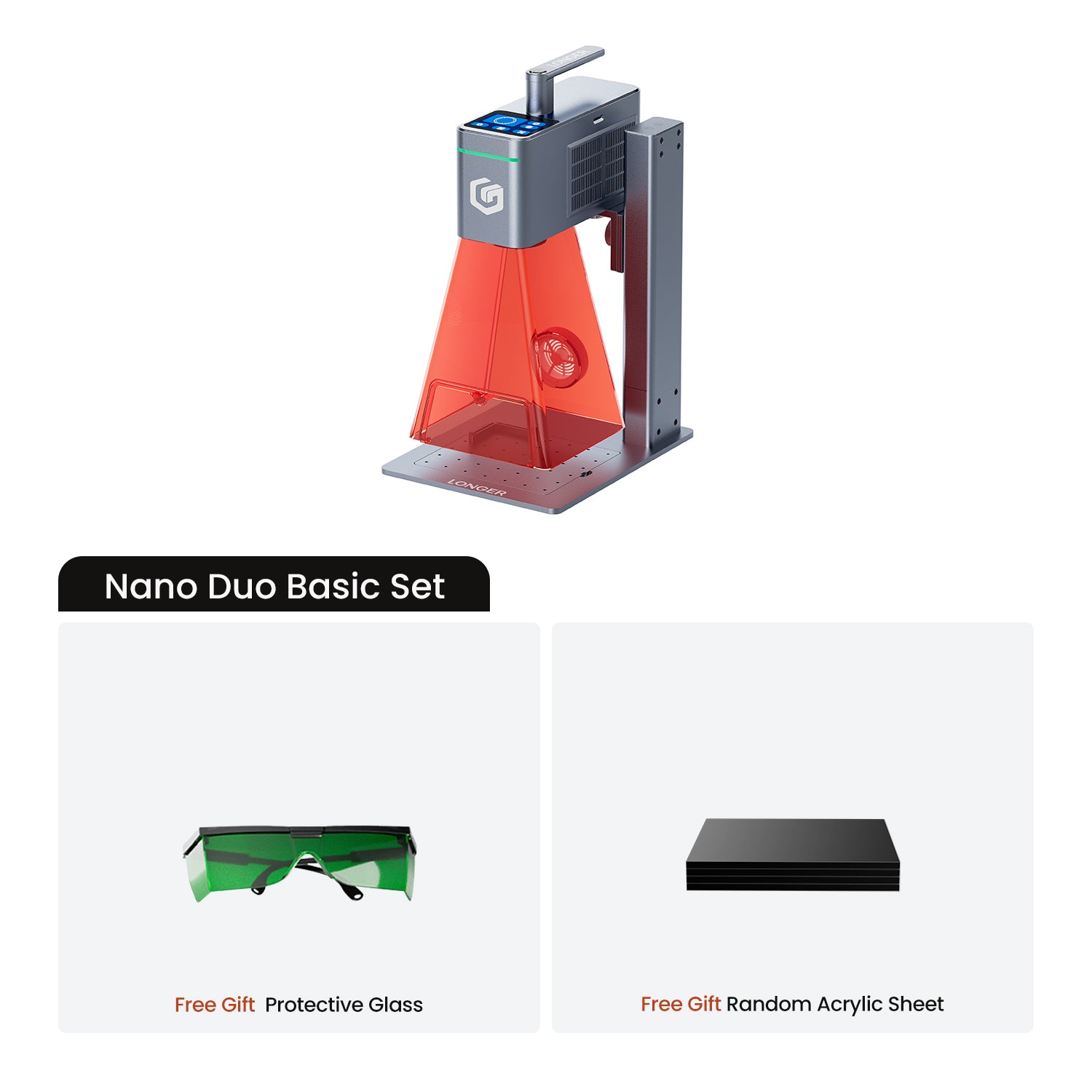 Longer Nano Duo AI Laser Engraver