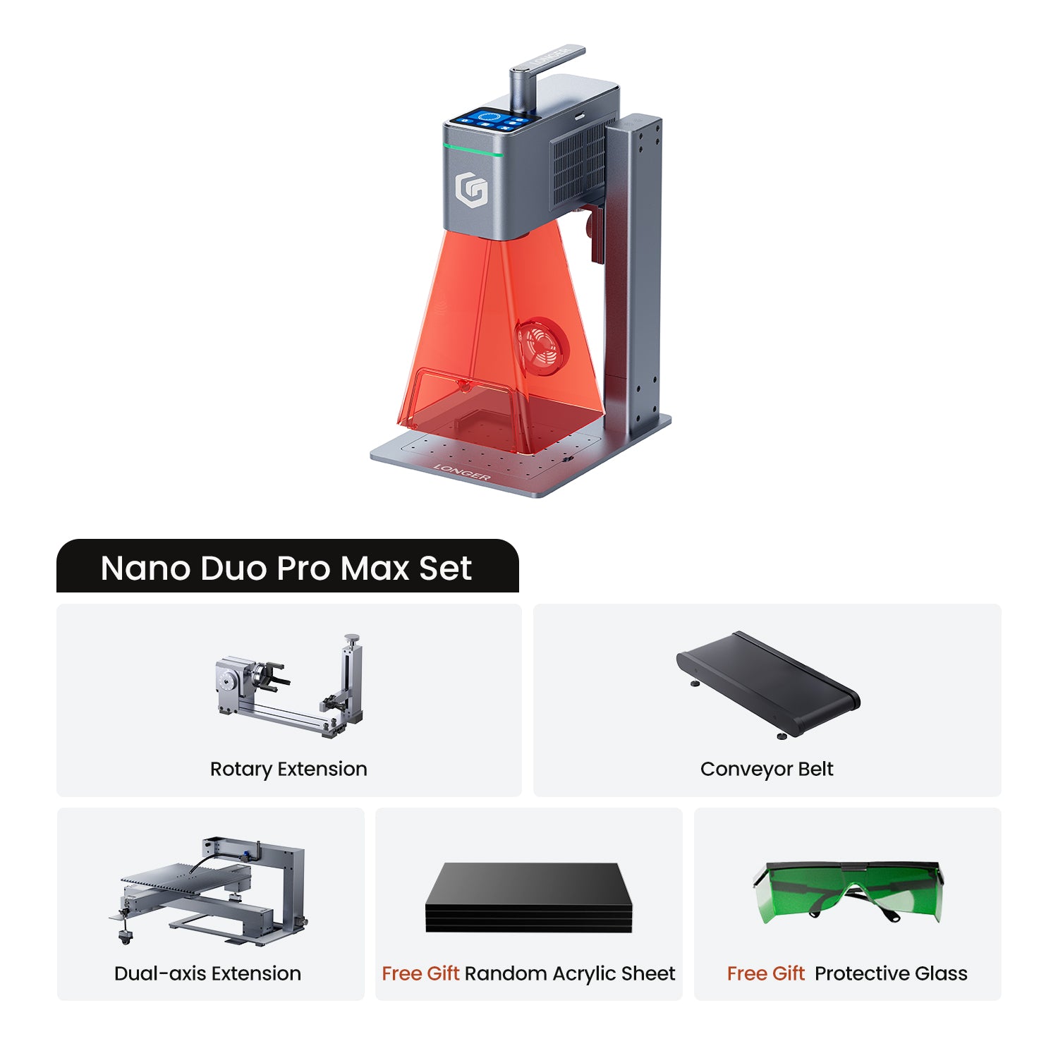 Longer Nano Duo AI Laser Engraver