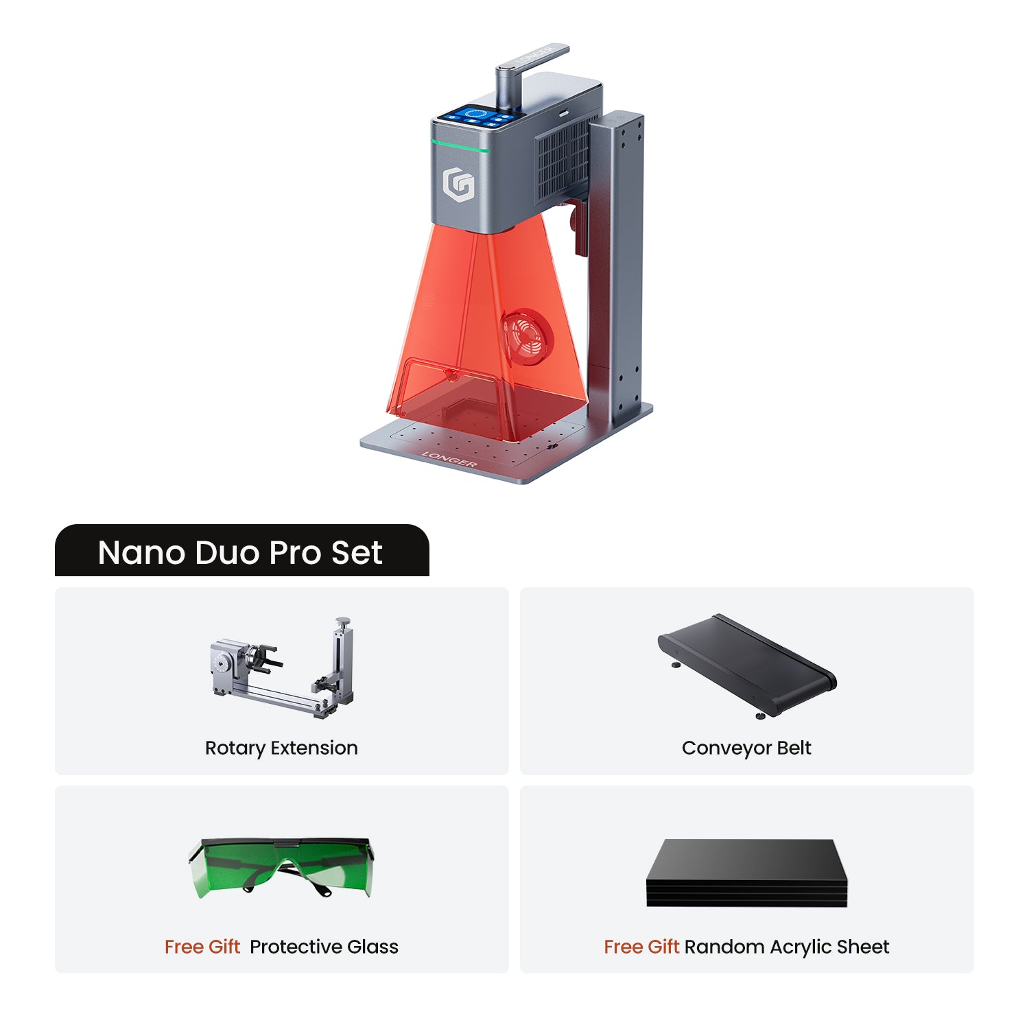 Longer Nano Duo AI Laser Engraver