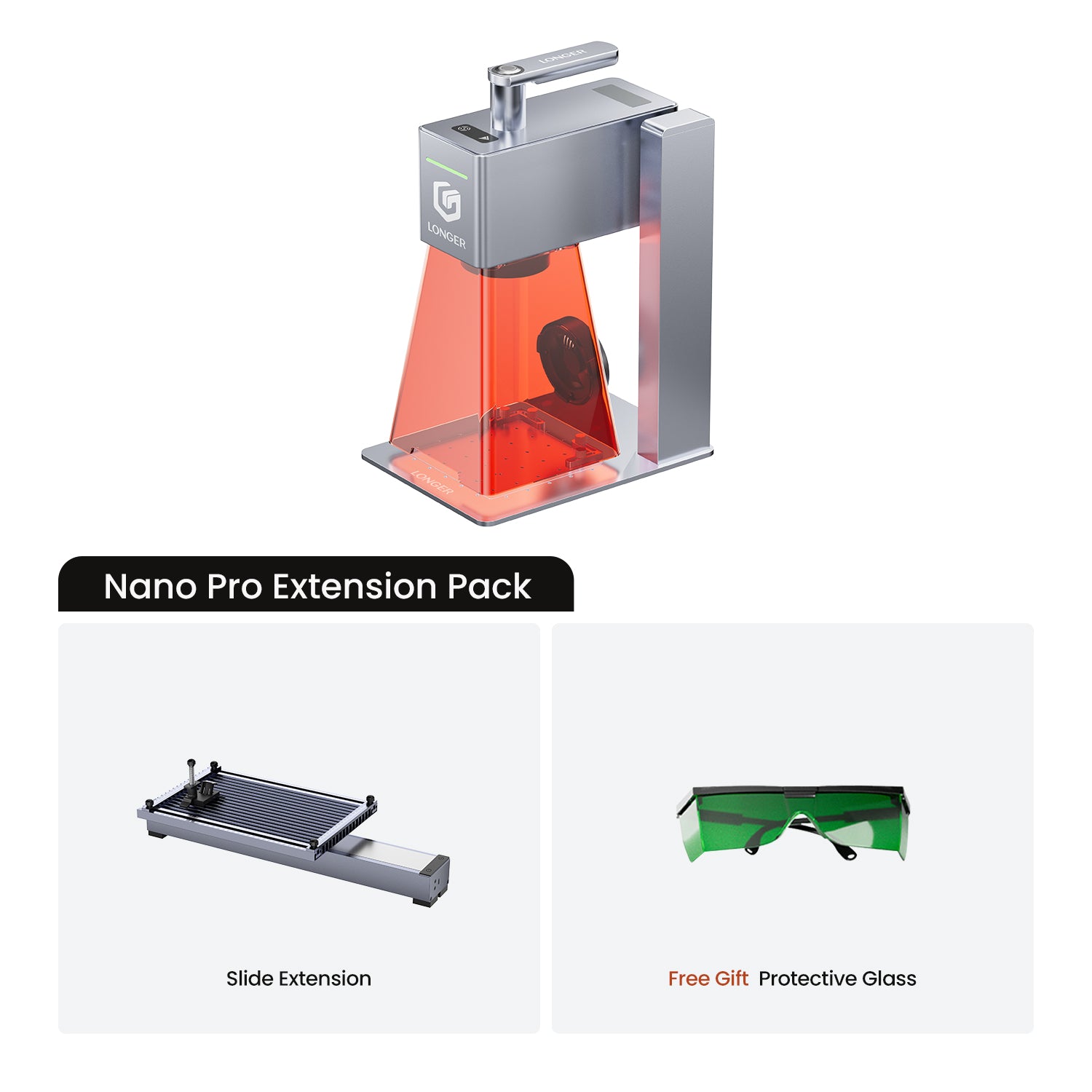 Longer Nano Pro 12W&Nano 6W Portable Laser Engraver