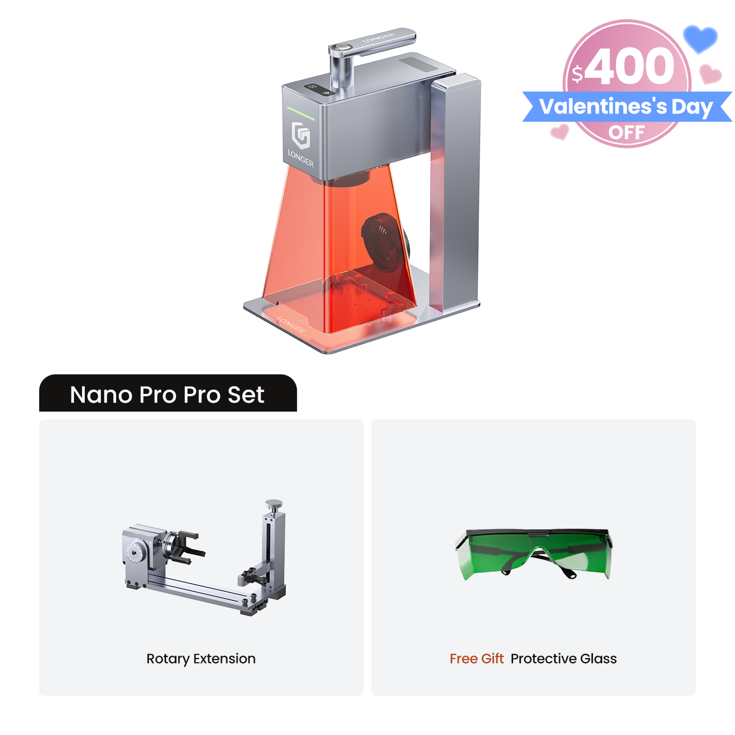 Nano Pro and Nano Duo Laser Engraver