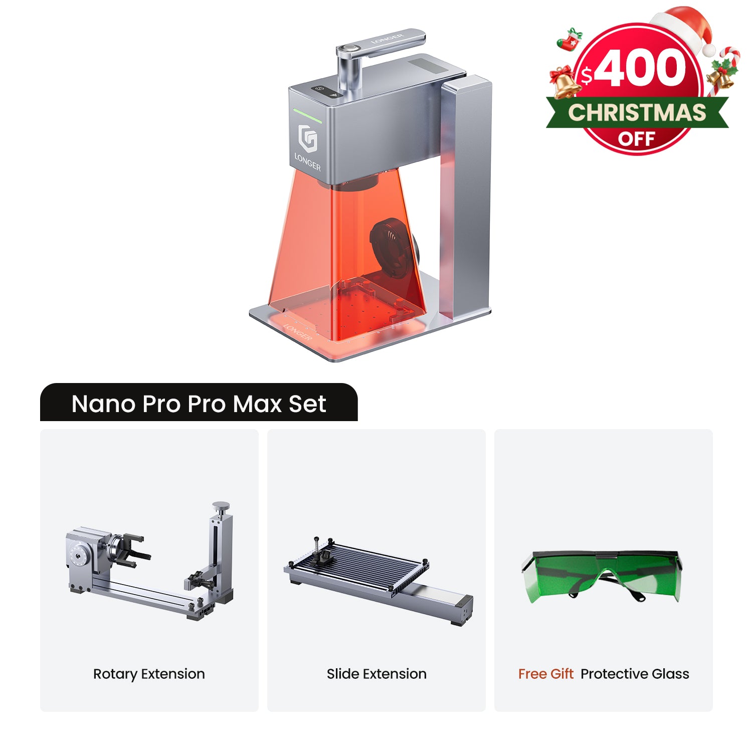 Longer Nano Pro 12W&Nano 6W Portable Laser Engraver