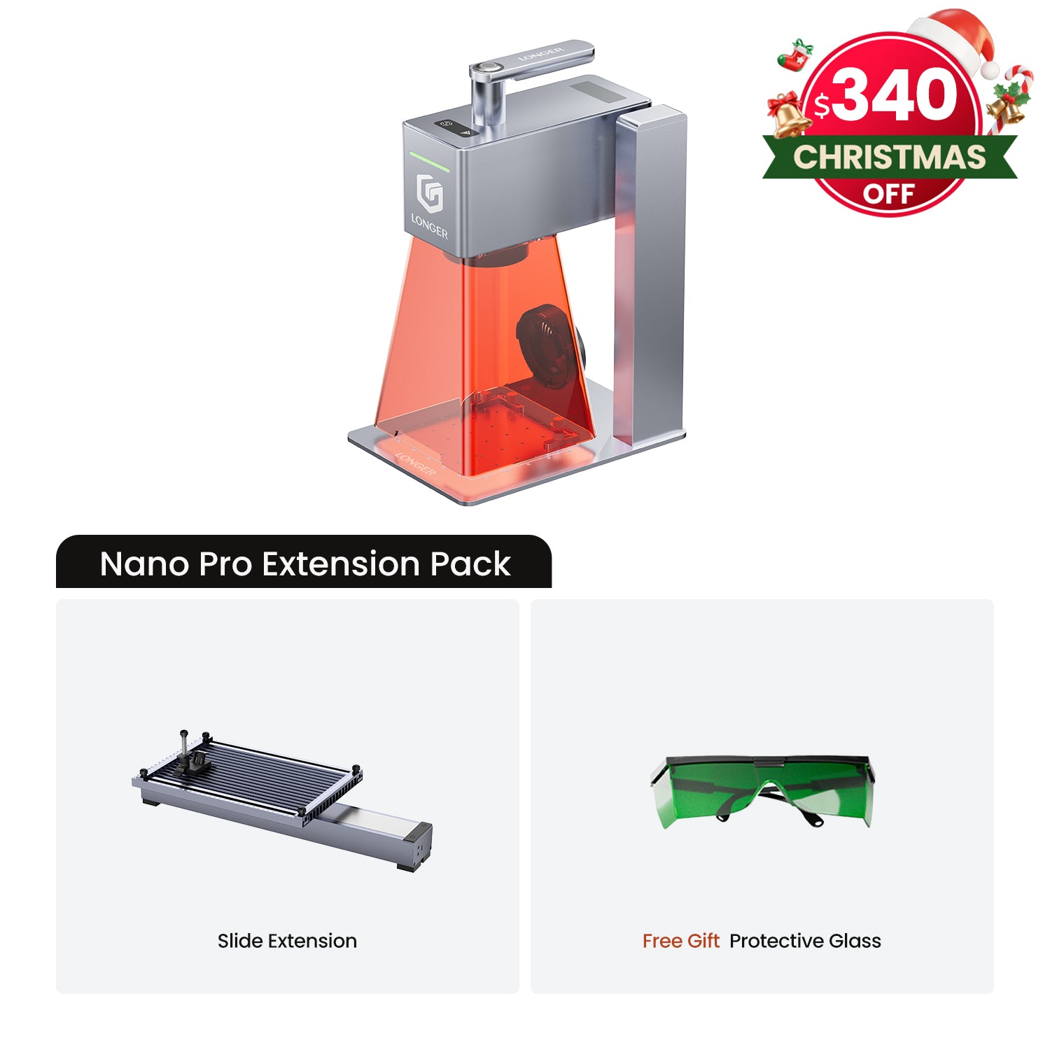 Longer Nano Pro 12W&Nano 6W Portable Laser Engraver