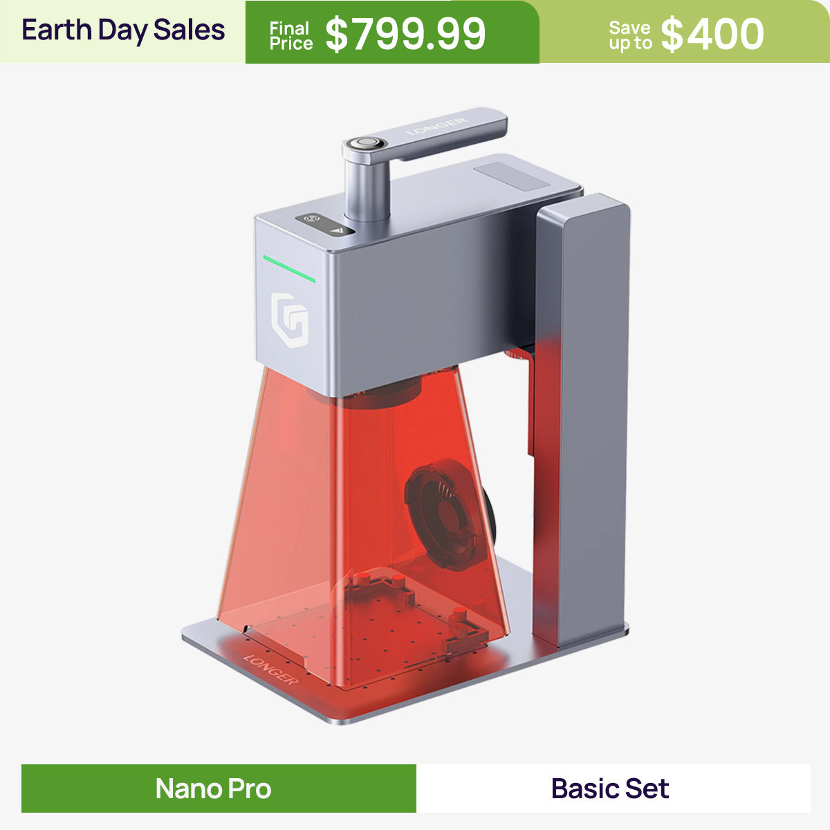 Longer Nano Pro 12W&Nano 6W Portable Laser Engraver