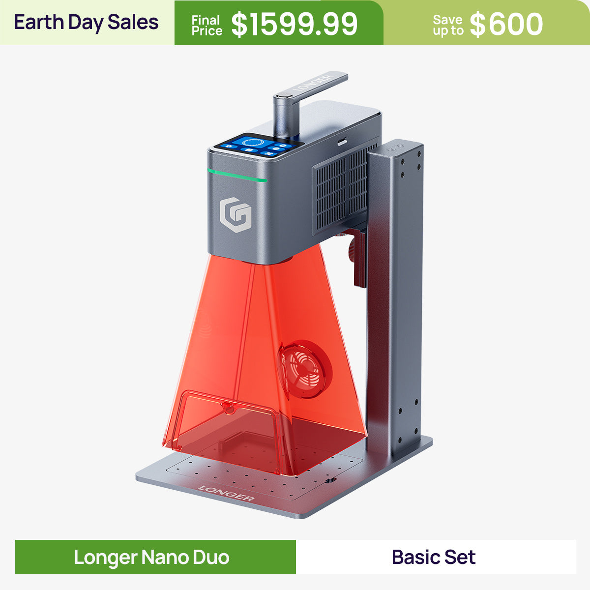 Longer Nano Duo AI Laser Engraver