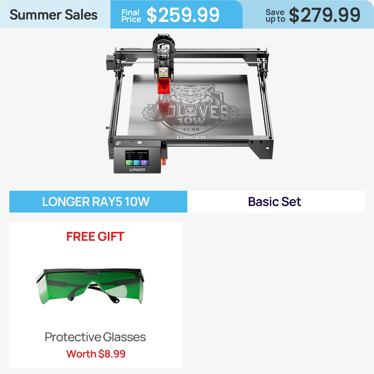 LONG RAY5 Lasergravierer 130W - Hochpräzise Lasergravur Und